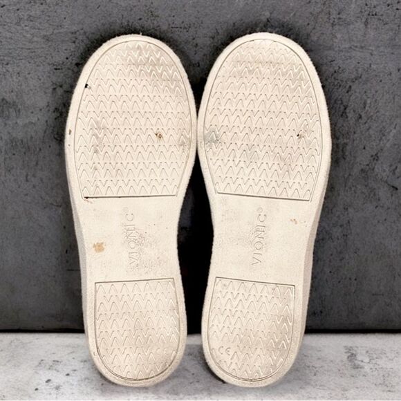 Vionic Effortless Nubuck Patent Trim Mules Slip On Slides Sneakers Black - Picture 12 of 16